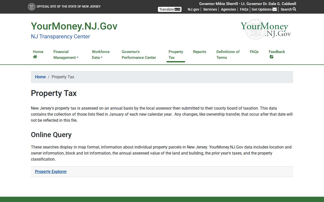 Lawrence Township ZIP directory New Jersey property transparency map